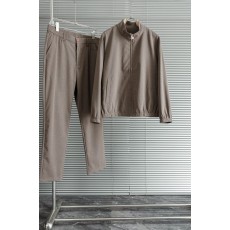 Kiton 남성 캐주얼 스포츠 세트 자켓 및 바지 001-216241