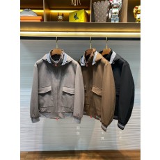 키톤 남성 밀직 사면 면 탈착 후드 자켓 001-216246