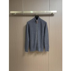 키톤 메리노 울 지퍼 하이넥 니트 스웨터 001-216252