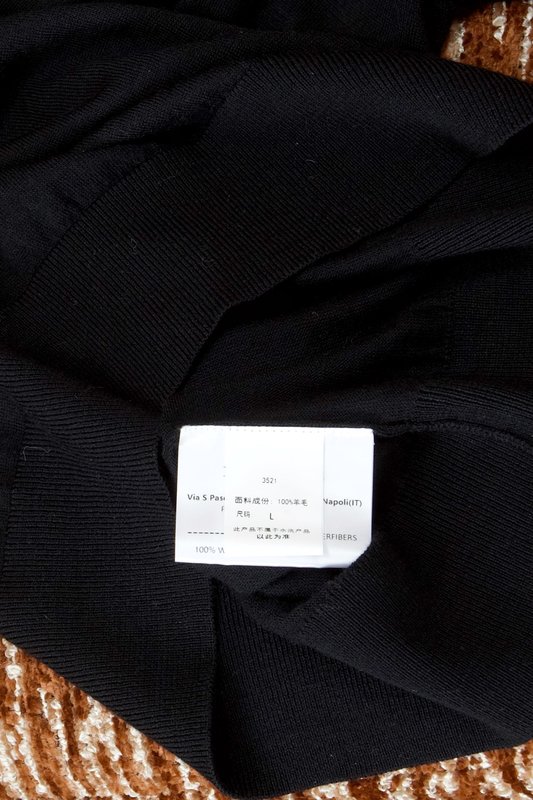 Kiton 남성 폴로넥 울 스웨터 001-216286