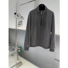키톤 지퍼 양면 착용 스탠드 칼라 자켓 001-216294