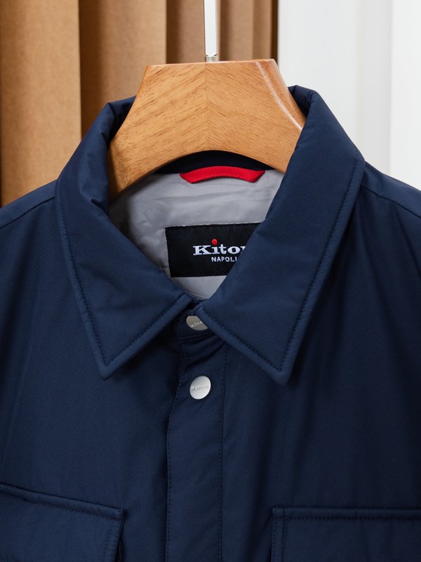 Kiton 남성 가을 겨울 보온 패딩 자켓 001-216302