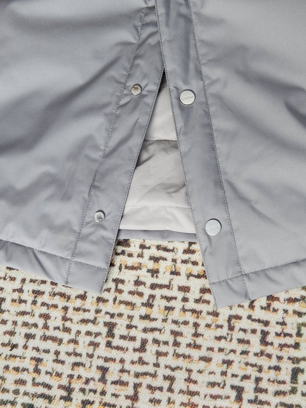 Kiton 가을 겨울 남성용 셔츠 스타일 보온 패딩 재 001-216309