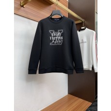 루이비통 남성 라운드넥 두꺼운 에어코튼 긴팔 후드티 001-216317