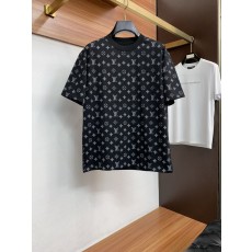 루이비통 남성 풀 로고 반팔 티셔츠 001-216362