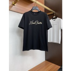 루이비통 남성 코튼 라운드넥 반팔 티셔츠 001-216375