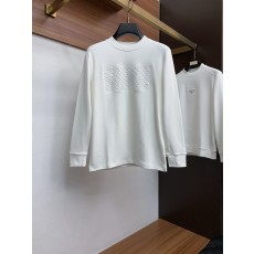 루이비통 남성 라운드넥 긴팔 티셔츠 001-216390