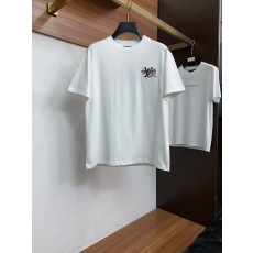 루이비통 남성 코튼 라운드넥 반팔 티셔츠 001-216404