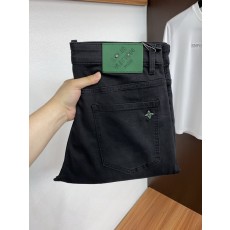 루이비통 남성용 고탄력 수입 데님 팬츠 001-216412