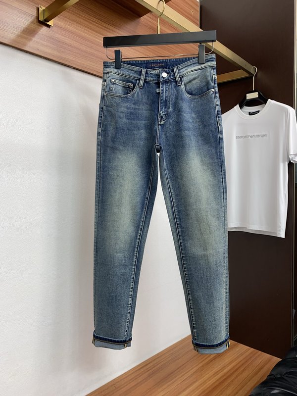 루이비통 남성 슬림 스트레이트 진 001-216417