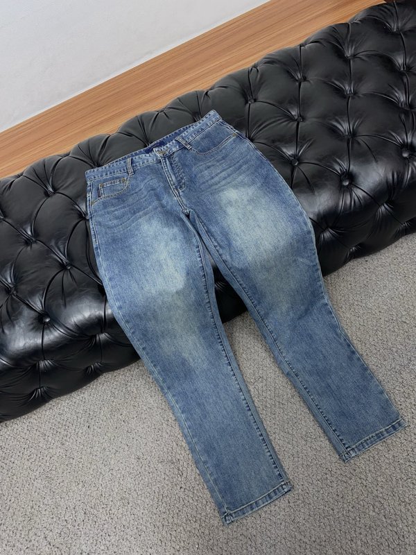 루이비통 남성 슬림 스트레이트 진 001-216416