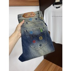 루이비통 남성 슬림 스트레이트 진 001-216419