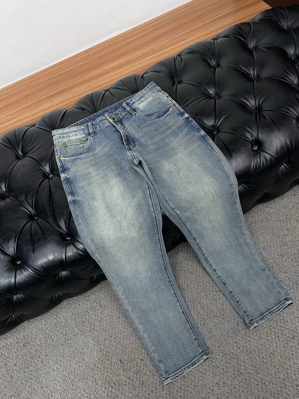 루이비통 남성 하이스트레치 데님 진 001-216421