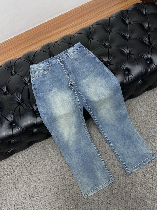 루이비통 남성 슬림 스트레이트 진 001-216422