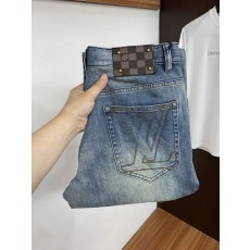 루이비통 남성 슬림 스트레이트 진 001-216422