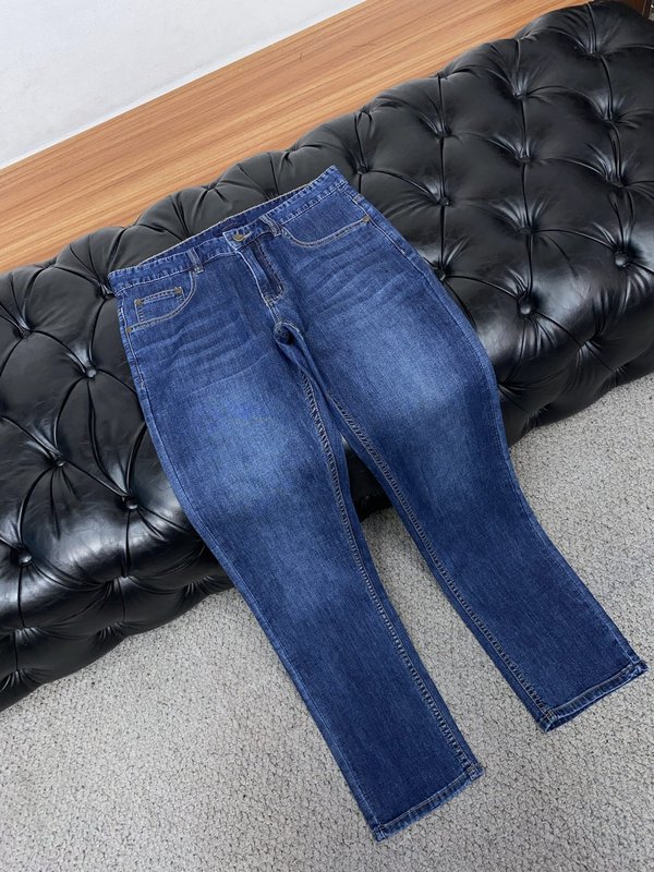 루이비통 남성 슬림 스트레이트 진 001-216423