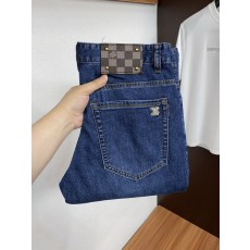 루이비통 남성 슬림 스트레이트 진 001-216423
