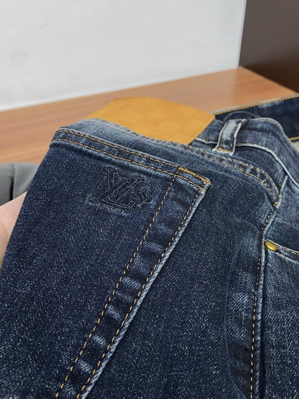 루이비통 남성 하이스트레치 수입 데님 팬츠 001-216427