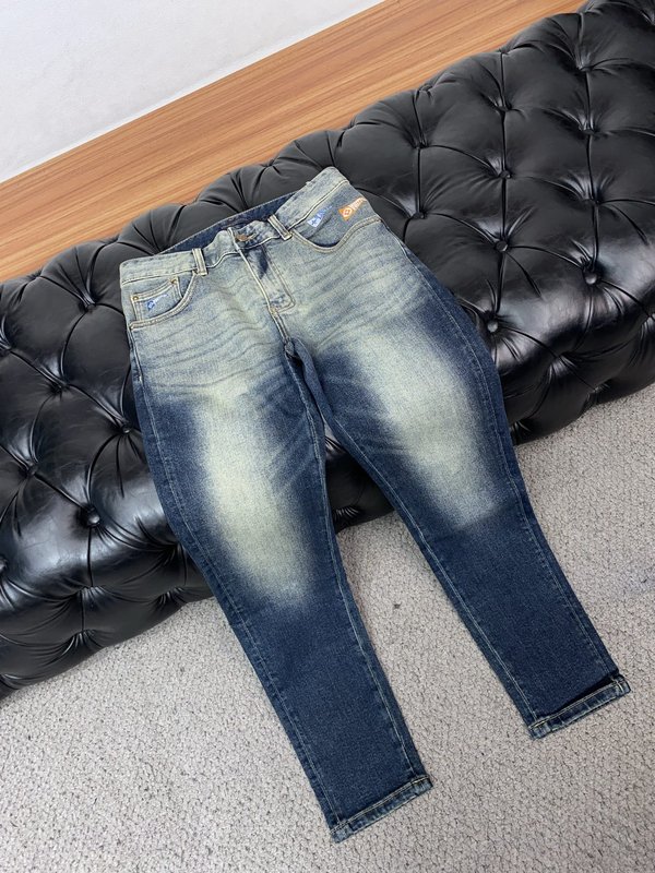루이비통 남성 슬림 스트레이트 진 001-216429