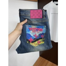 루이비통 남성 하이스트레치 수입 데님 팬츠 001-216431