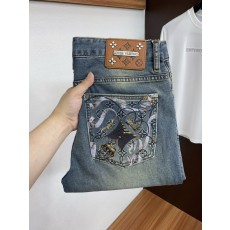 루이비통 남성 하이스트레치 데님 팬츠 001-216434