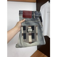 루이비통 남성 슬림 스트레이트 진 001-216443