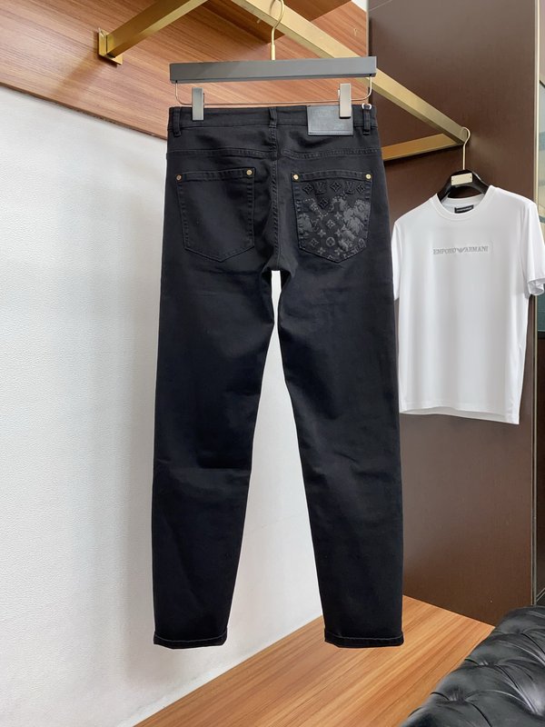 루이비통 남성 슬림 스트레이트 진 001-216448