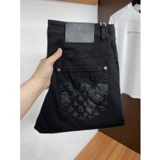 루이비통 남성 슬림 스트레이트 진 001-216448
