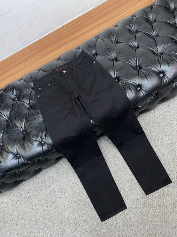 루이비통 스프링 하이스트레치 데님 팬츠 001-216452
