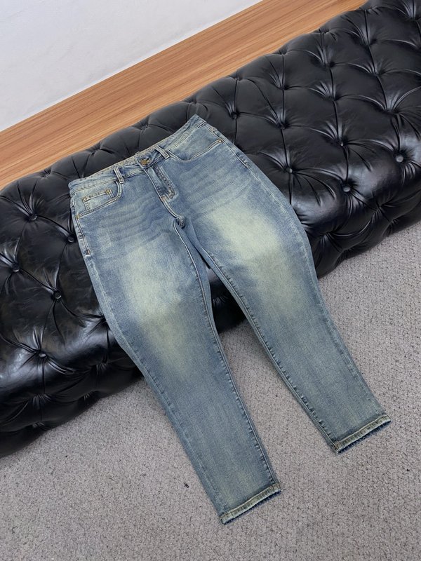 루이비통 남성 하이스트레치 수입 데님 팬츠 001-216454