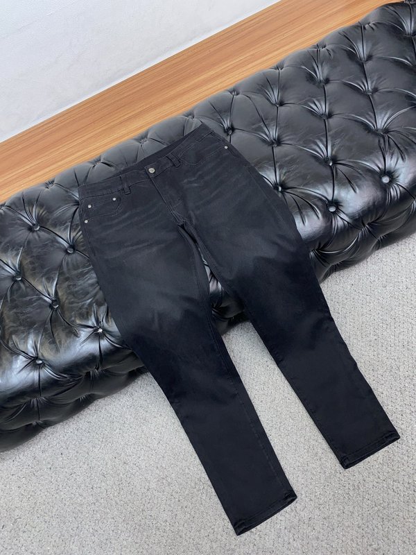 루이비통 남성용 고탄력 수입 데님 팬츠 001-216459