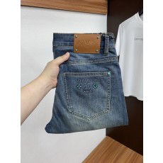 루이비통 남성용 고탄력 수입 데님 팬츠 001-216461