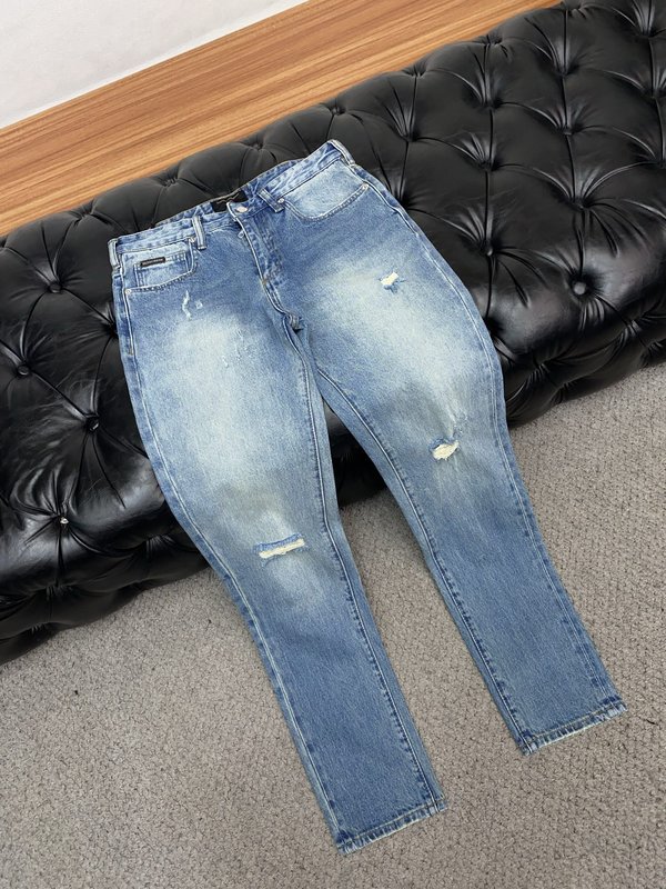 루이비통 봄여름 슬림 스트레이트 진 001-216464