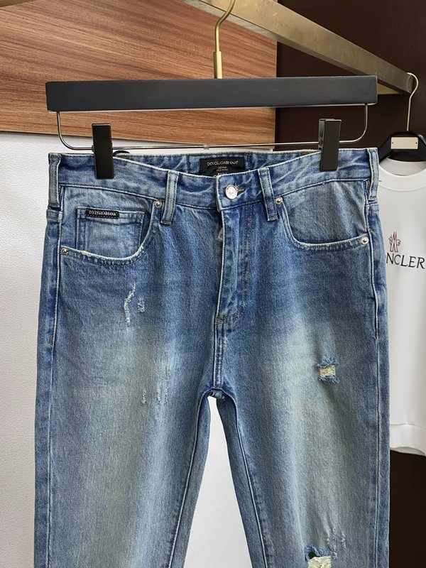 루이비통 봄여름 슬림 스트레이트 진 001-216464