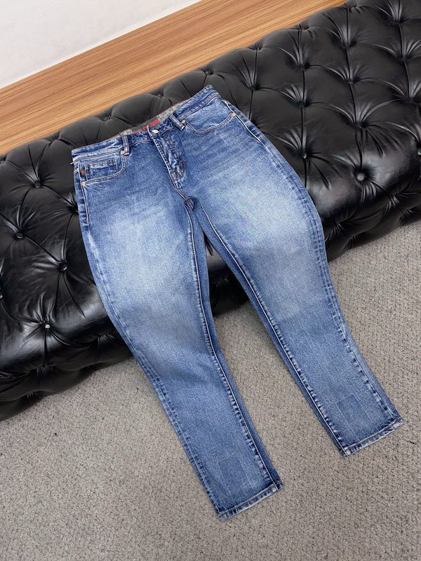 루이비통 봄여름 슬림 스트레이트 진 001-216465