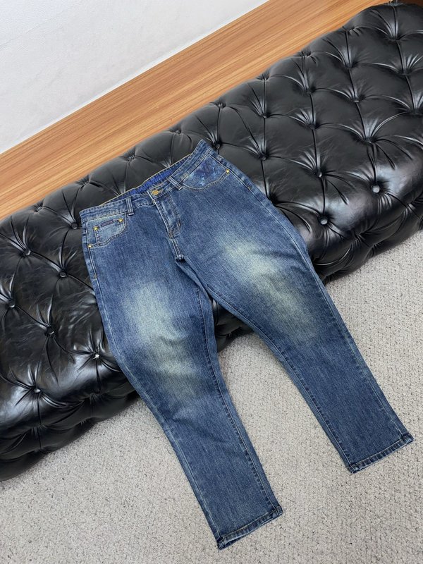 루이비통 남성 슬림 스트레이트 진 001-216468