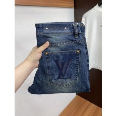 루이비통 남성 슬림 스트레이트 진 001-216468