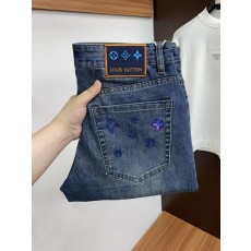 루이비통 봄여름 슬림 스트레이트 진 001-216470