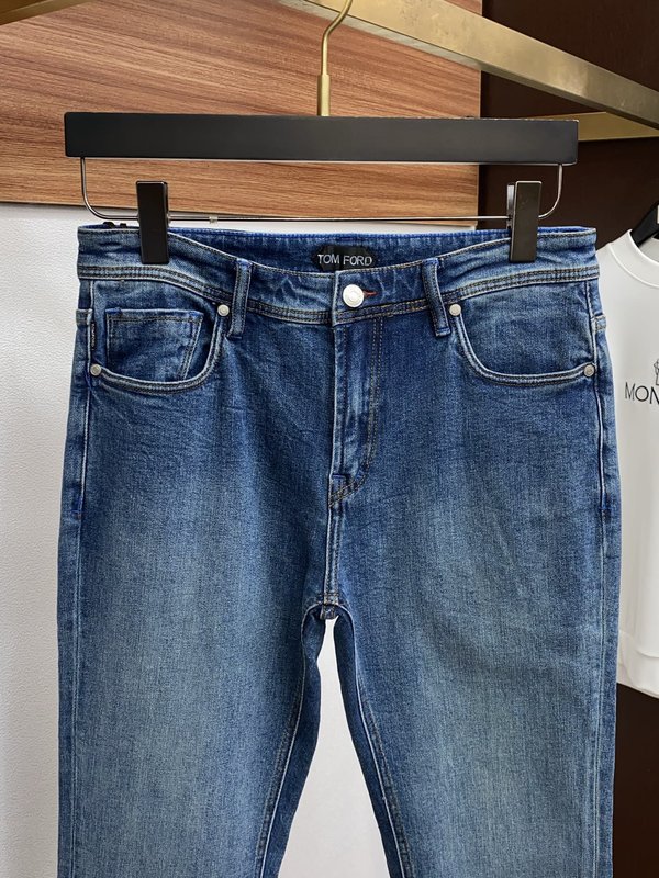 루이비통 남성 슬림 스트레이트 진 001-216473
