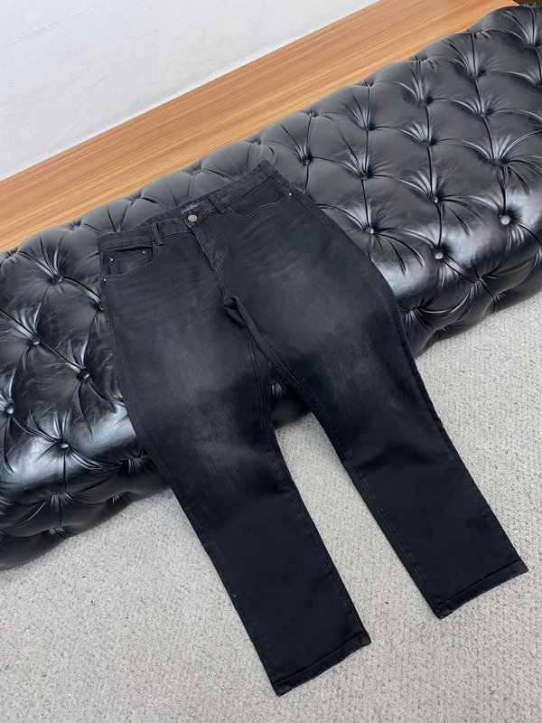루이비통 남성 슬림 스트레이트 진 001-216474