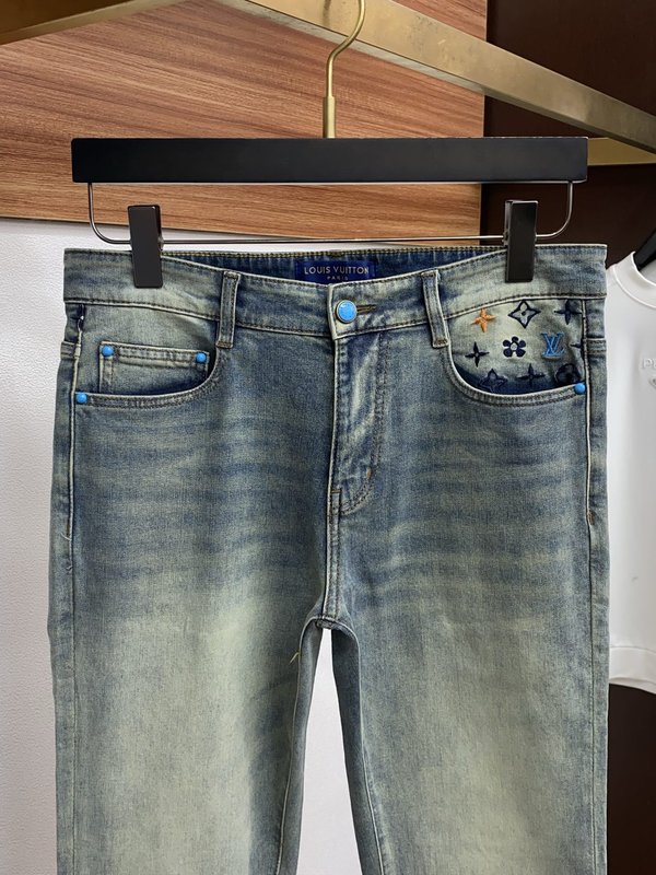 루이비통 봄여름 슬림 스트레이트 진 001-216480