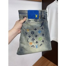 루이비통 봄여름 슬림 스트레이트 진 001-216480