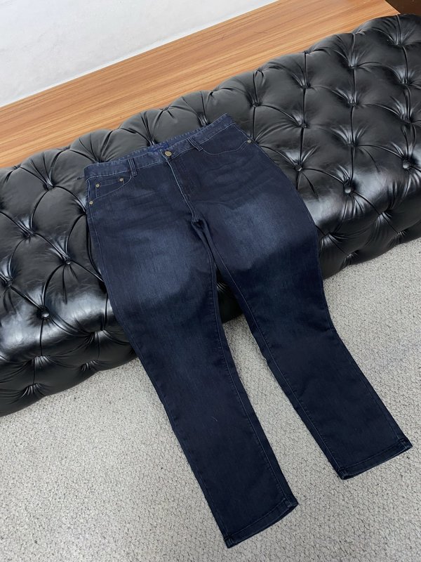 루이비통 남성 슬림 스트레이트 진 001-216482