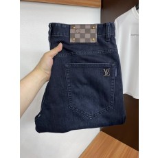 루이비통 남성 슬림 스트레이트 진 001-216482
