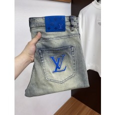 루이비통 남성 슬림 스트레이트 진 001-216485