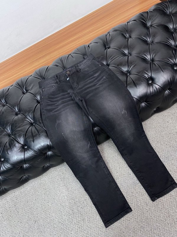 루이비통 남성 슬림 스트레이트 진 001-216486