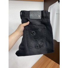 루이비통 남성 슬림 스트레이트 진 001-216486