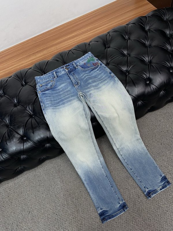 루이비통 남성 슬림 스트레이트 진 001-216487