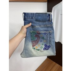 루이비통 남성 슬림 스트레이트 진 001-216487