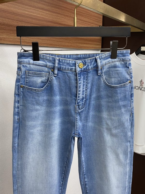 루이비통 남성 슬림 스트레이트 진 001-216495